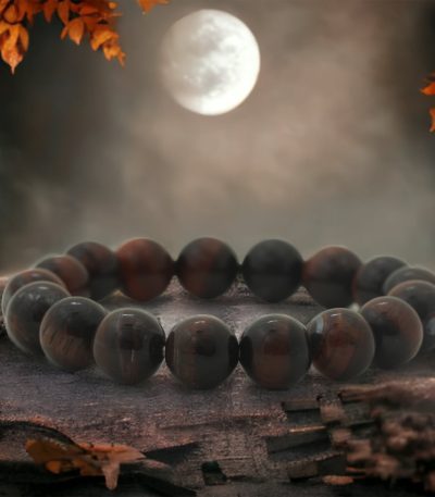 Red Tiger Eye Bracelet | Keep Away From Fear - 8MM