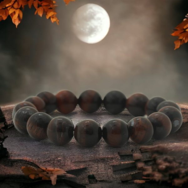 Red Tiger Eye Bracelet | Keep Away From Fear - 8MM