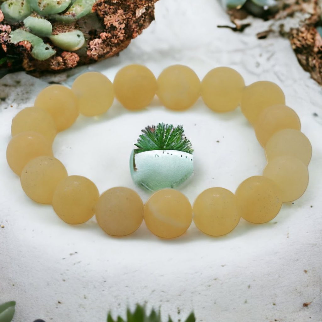 Yellow Calcite Bracelet