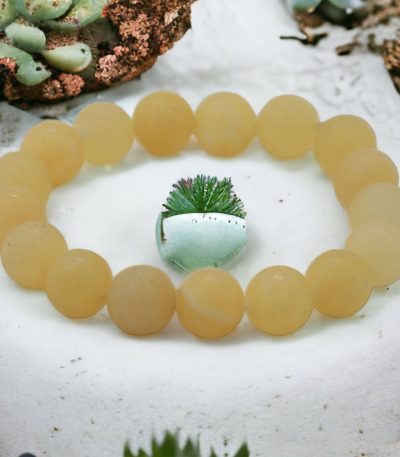 Yellow Calcite Bracelet