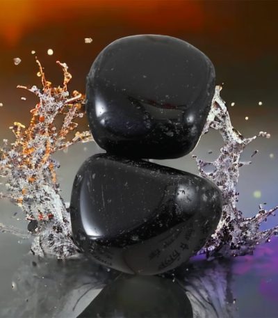 Black Tourmaline Tumbles