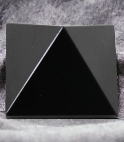 Black Obsidian Pyramid