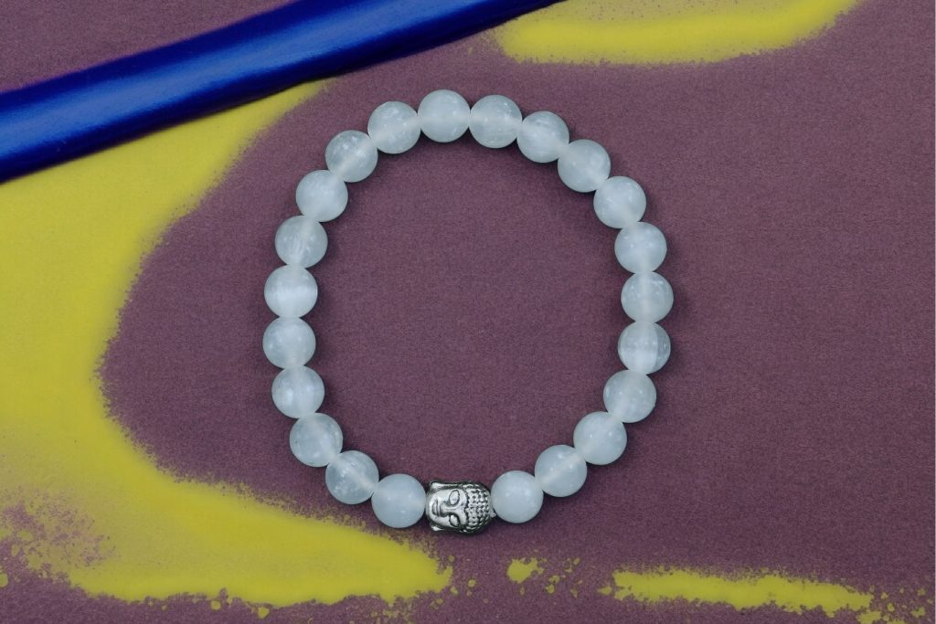 Selenite Bracelet | For Mental Clarity - 8MM