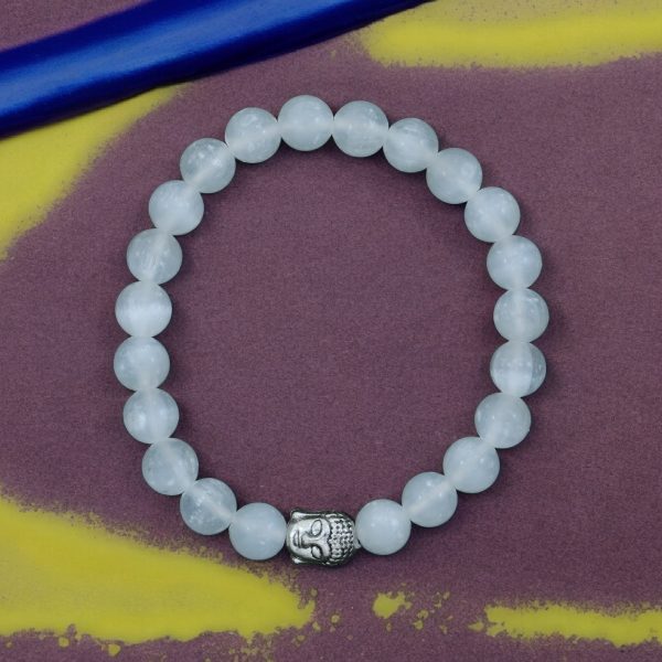 Selenite Bracelet | For Mental Clarity - 8MM