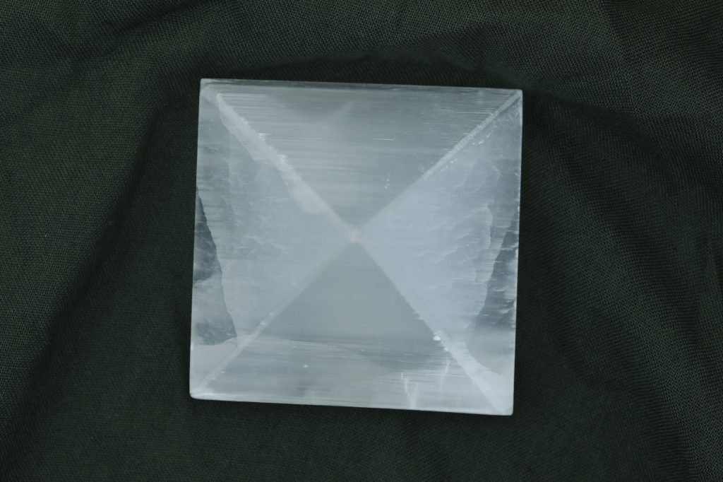 Selenite Pyramid | An Effective Space Cleanser - 50mm