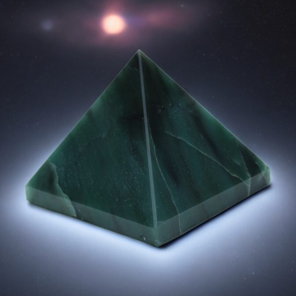 Green Jade Pyramid | Reduce Inflammation - 50mm * 50mm