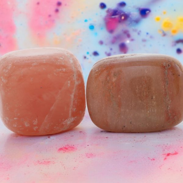 Carnelian Tumble Set of 2 | Strength of Muscles