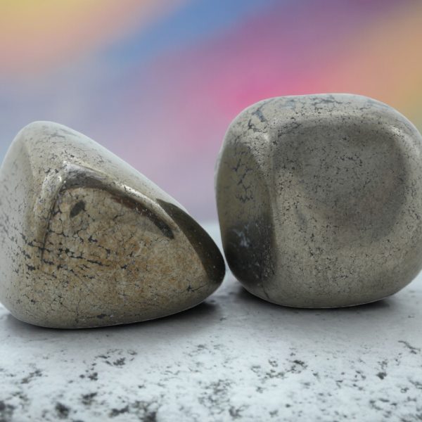 Pyrite Tumble Set of 2 | Building Confidence